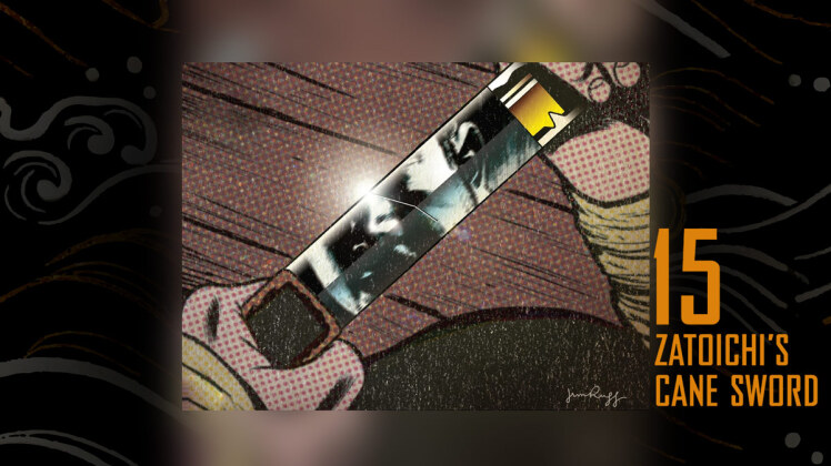 داستان زاتوئیچی، قسمت پانزدهم: شمشیر پنهان زاتوئیچی