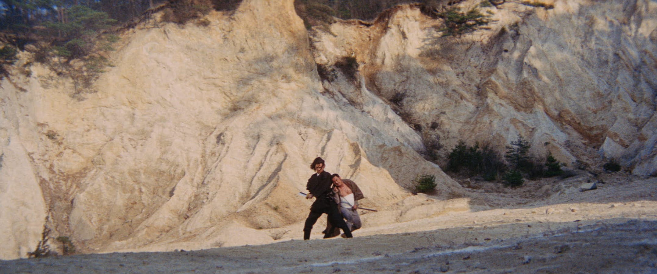 زاتوئیچی شمشیرزن تک‌دست را ملاقات می‌کند