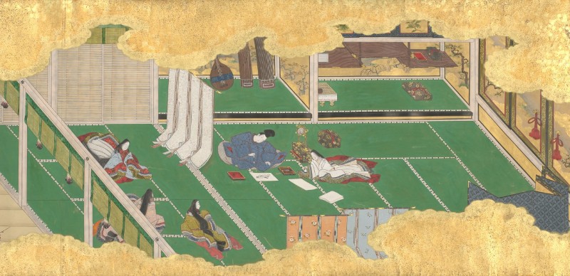 «داستان گنجی» یکی از مظاهر آشکار مونو نو آواره در ادبیات ژاپنی است